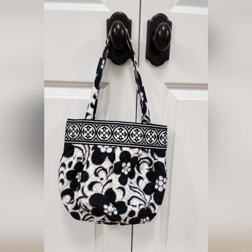 Vera Bradley "Night and Day" retired shoulder bag